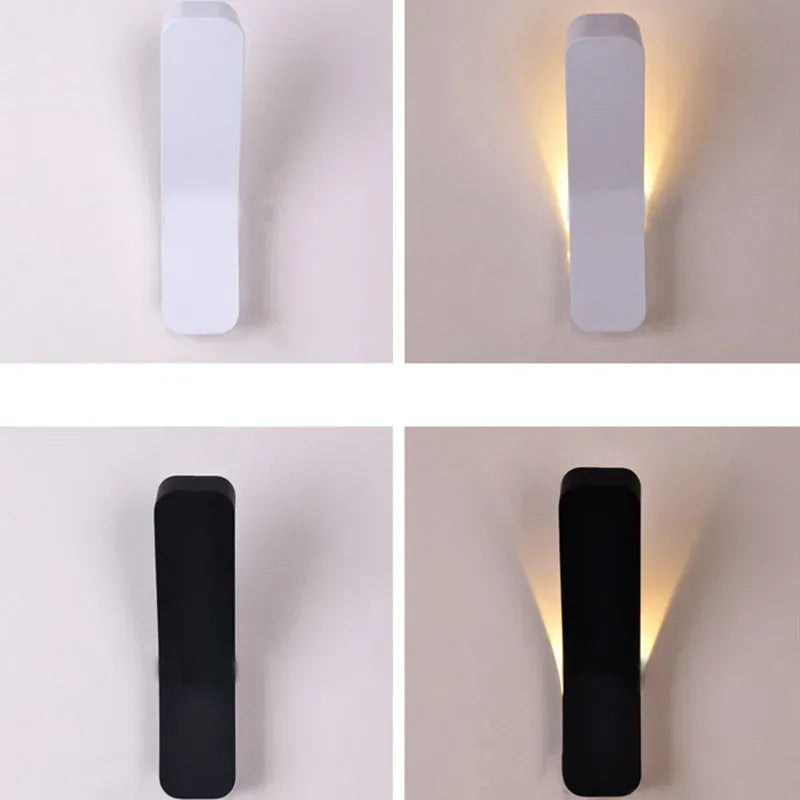 Verthara Premium Modern Iron LED Wall Sconce | Dimmable 3-Colour