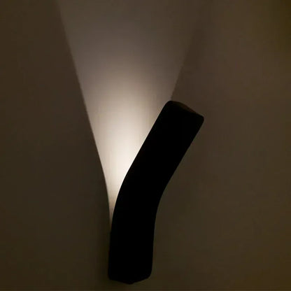 Verthara Premium Modern Iron LED Wall Sconce | Dimmable 3-Colour