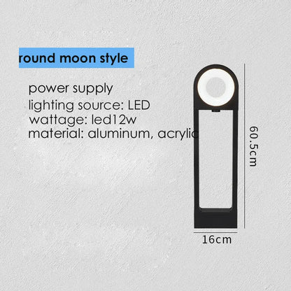 Verthara Premium Modern LED Garden Path Light IP65 12W cool white / A style