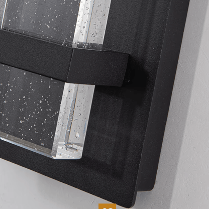 Verthara Premium Modern LED Outdoor Wall Light Dusk to Dawn Sensor