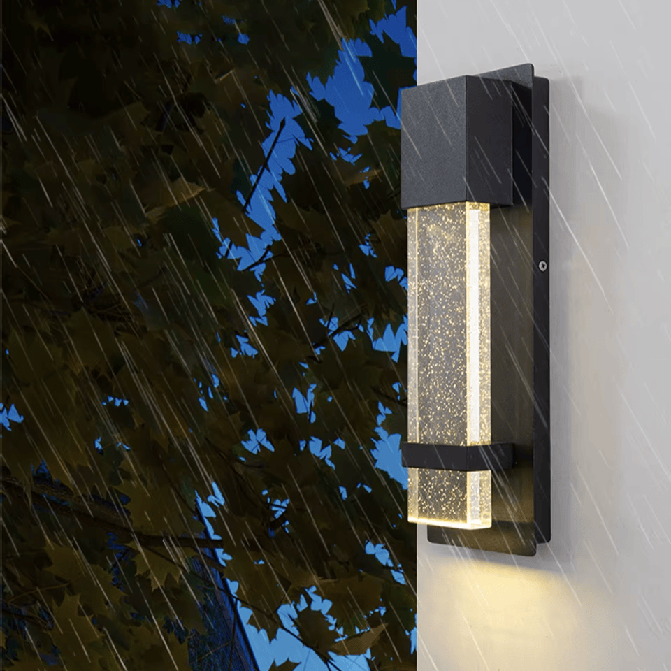 Verthara Premium Modern LED Outdoor Wall Light Dusk to Dawn Sensor