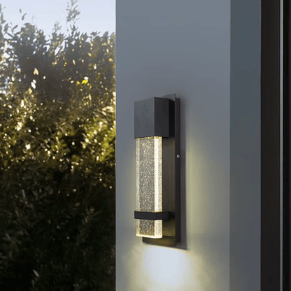 Verthara Premium Modern LED Outdoor Wall Light Dusk to Dawn Sensor