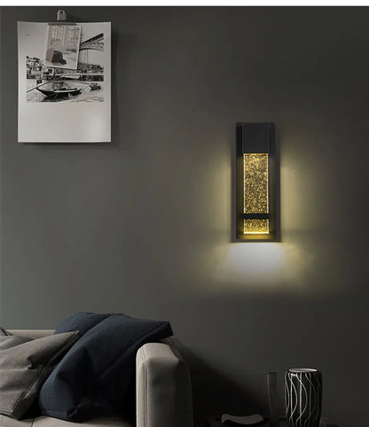Verthara Premium Modern LED Outdoor Wall Light Dusk to Dawn Sensor