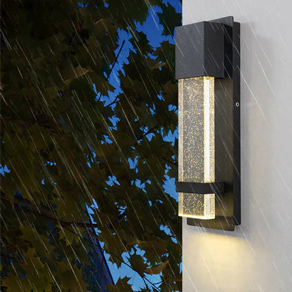 Verthara Premium Modern LED Outdoor Wall Light Dusk to Dawn Sensor