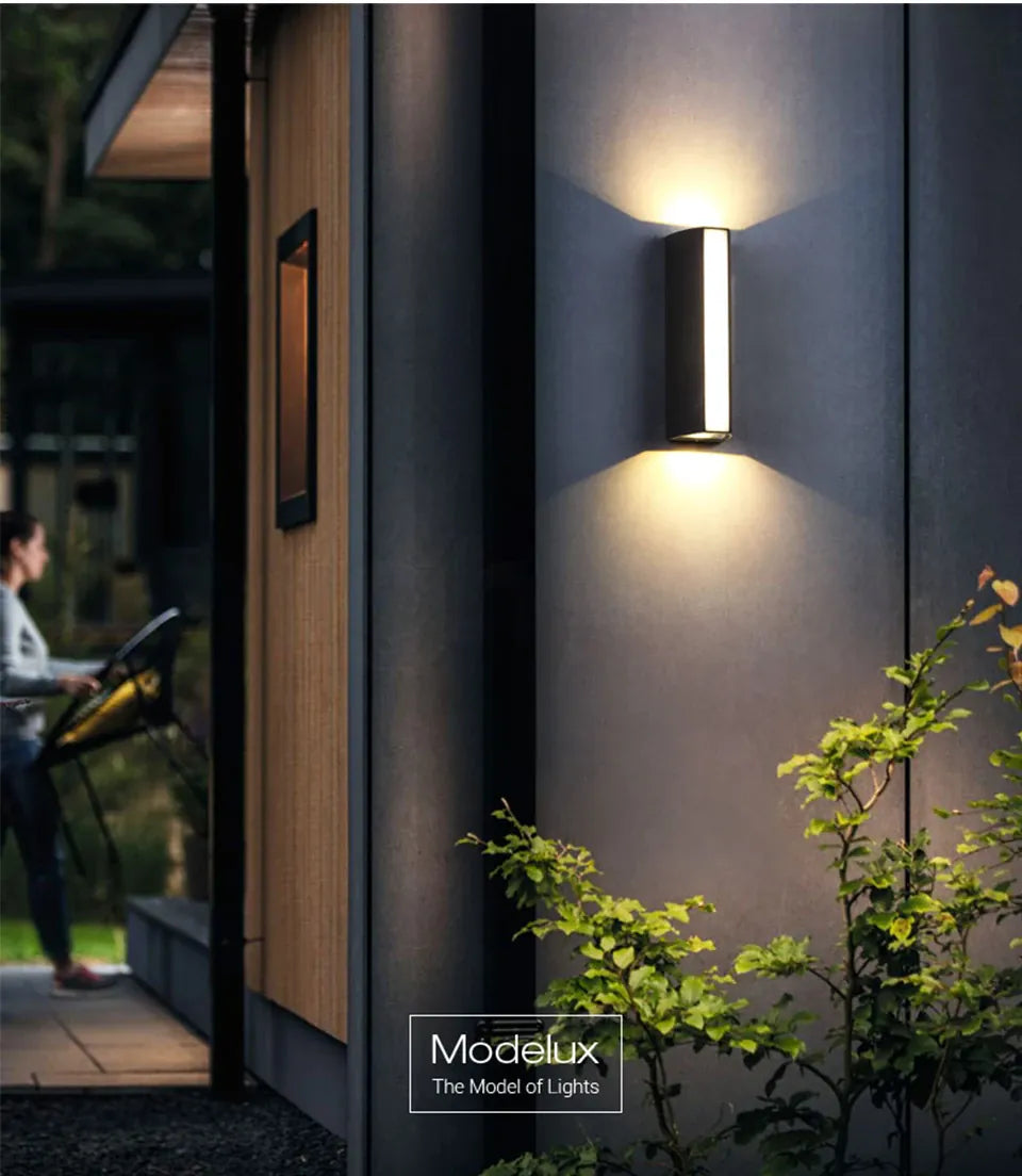 Verthara Premium Modern LED Outdoor Wall Light IP65
