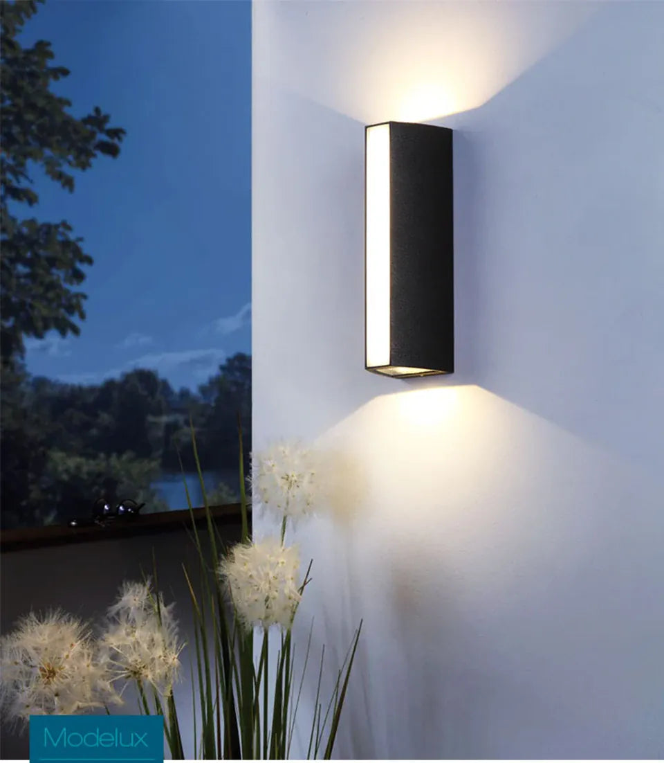 Verthara Premium Modern LED Outdoor Wall Light IP65