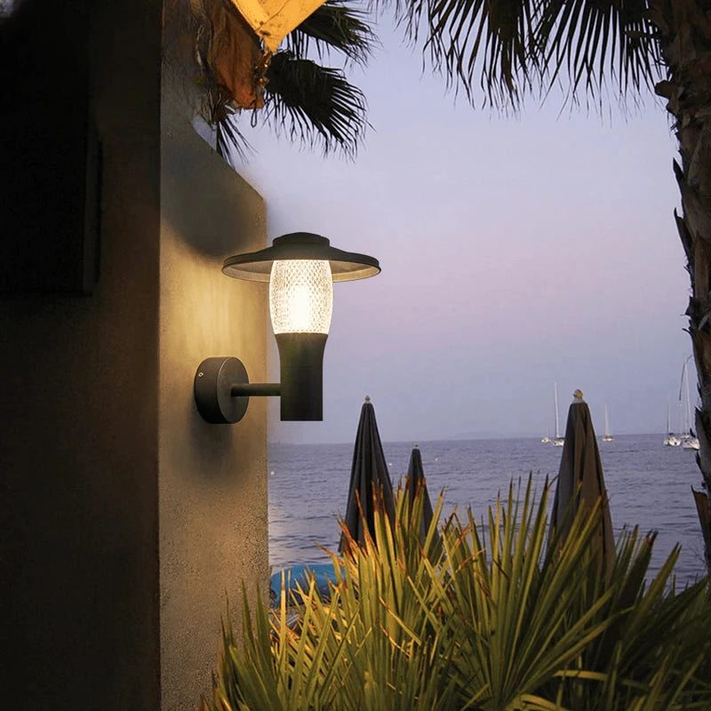Verthara Premium Modern LED Outdoor Wall Light IP65 Dimmable