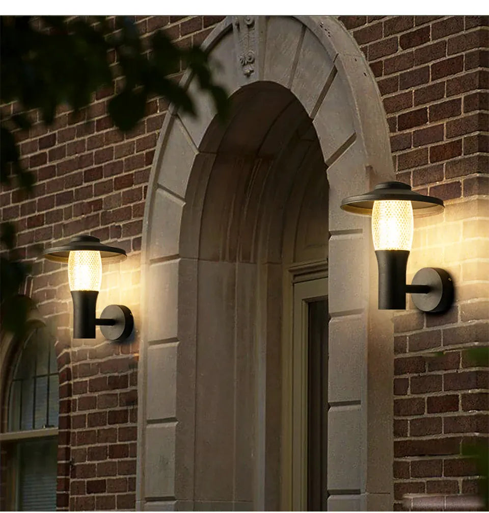 Verthara Premium Modern LED Outdoor Wall Light IP65 Dimmable