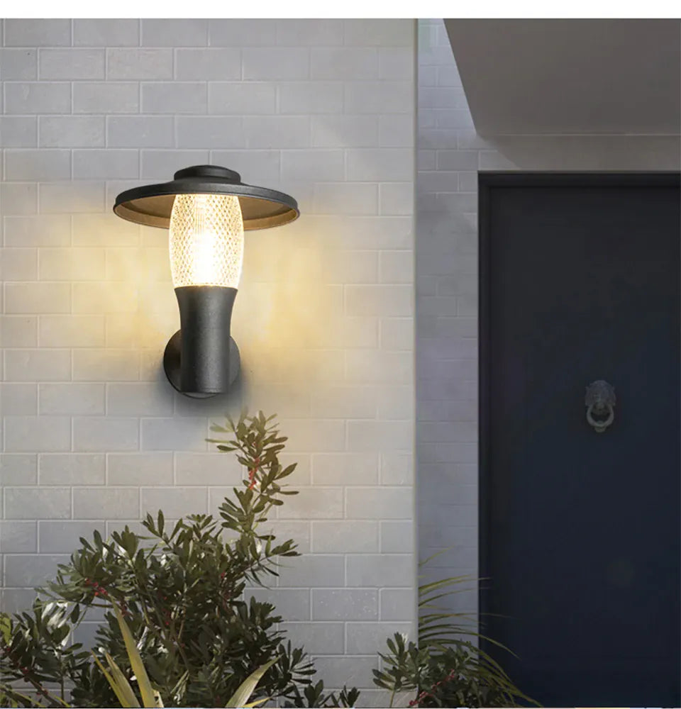 Verthara Premium Modern LED Outdoor Wall Light IP65 Dimmable