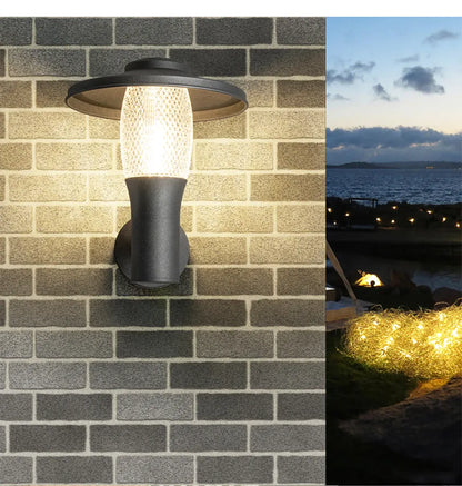 Verthara Premium Modern LED Outdoor Wall Light IP65 Dimmable