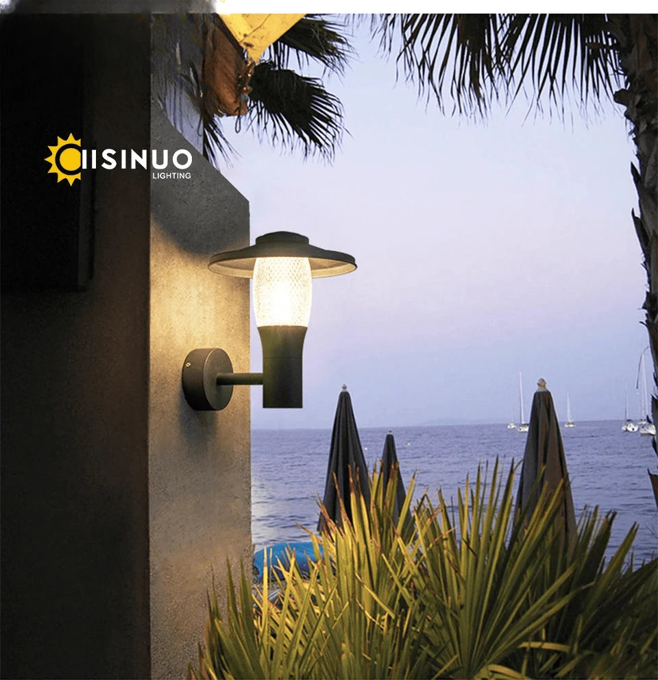 Verthara Premium Modern LED Outdoor Wall Light IP65 Dimmable