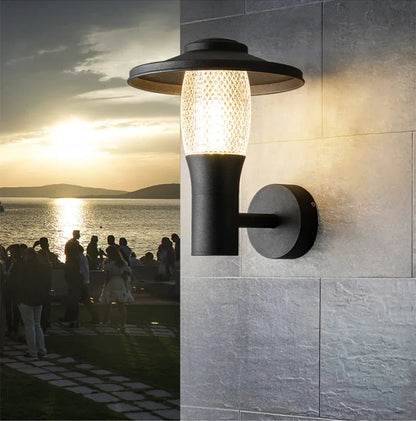 Verthara Premium Modern LED Outdoor Wall Light IP65 Dimmable