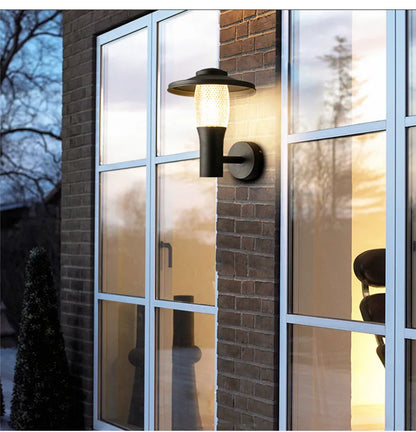 Verthara Premium Modern LED Outdoor Wall Light IP65 Dimmable
