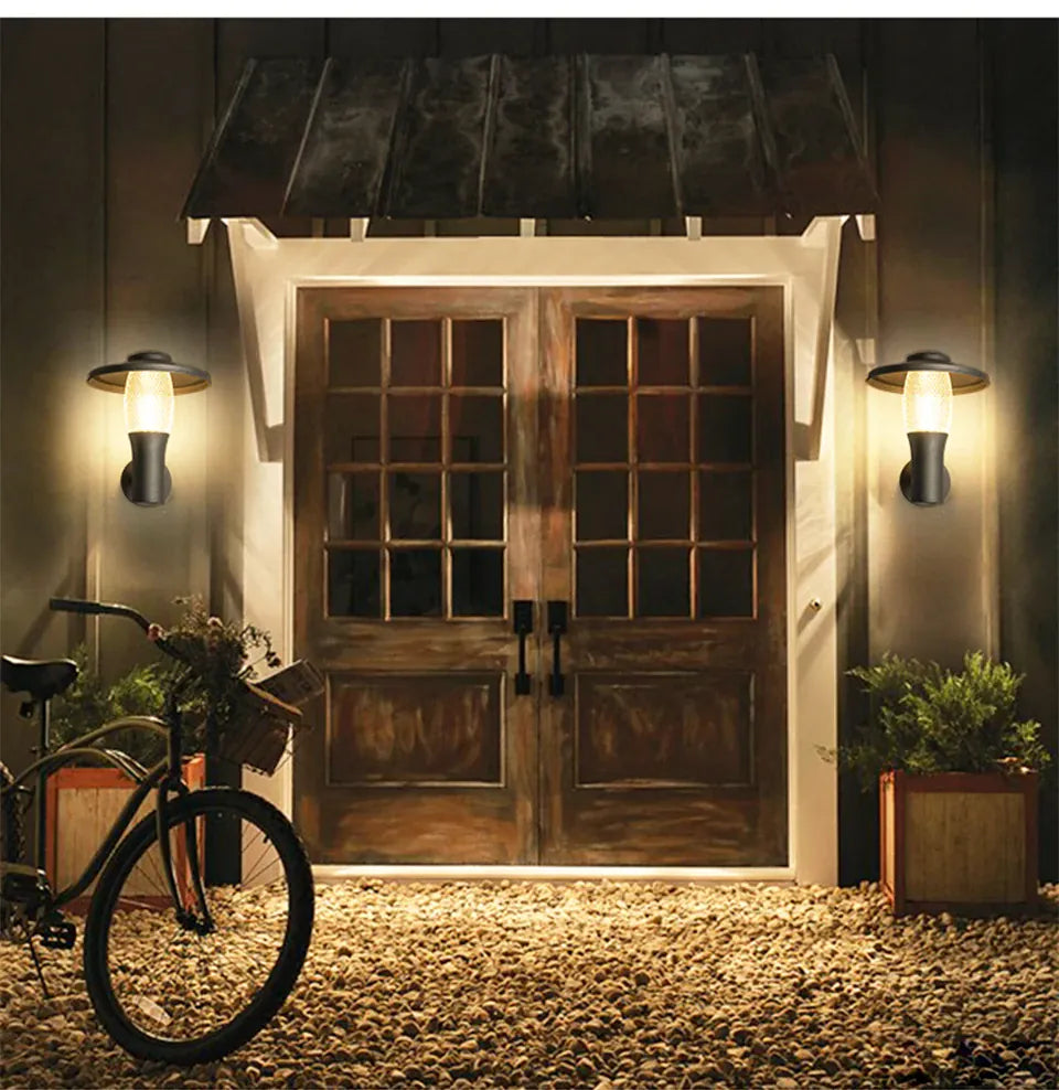 Verthara Premium Modern LED Outdoor Wall Light IP65 Dimmable