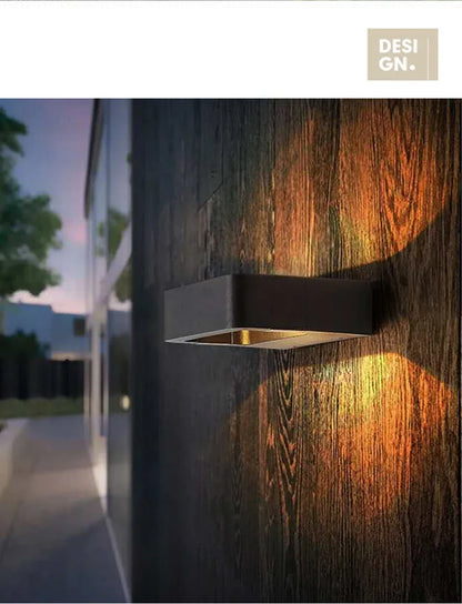 Verthara Premium Modern LED Outdoor Wall Light IP65 Dimmable