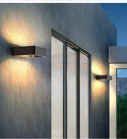 Verthara Premium Modern LED Outdoor Wall Light IP65 Dimmable