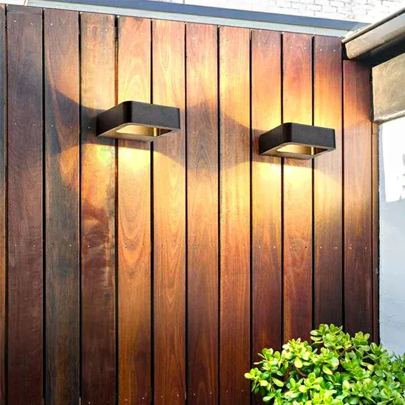 Verthara Premium Modern LED Outdoor Wall Light IP65 Dimmable