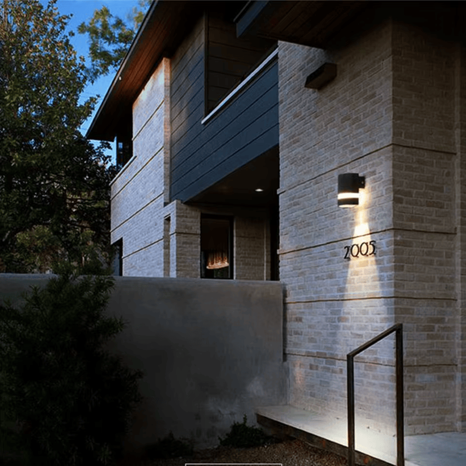 Verthara Premium Modern LED Outdoor Wall Light IP65 Dimmable 6W
