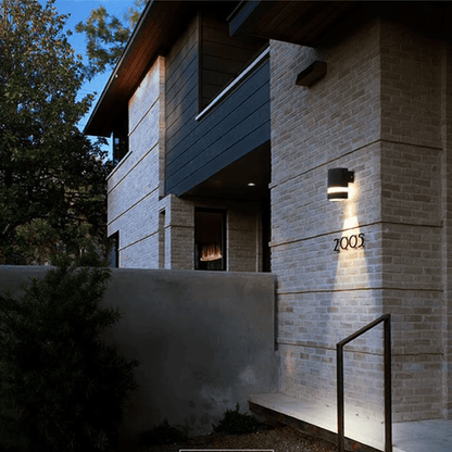 Verthara Premium Modern LED Outdoor Wall Light IP65 Dimmable 6W