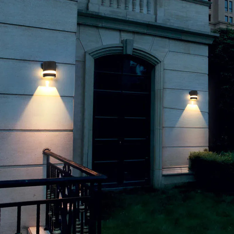 Verthara Premium Modern LED Outdoor Wall Light IP65 Dimmable 6W