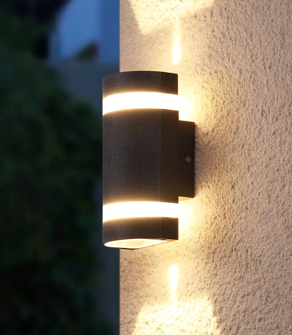 Verthara Premium Modern LED Outdoor Wall Light IP65 Dimmable 6W