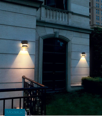 Verthara Premium Modern LED Outdoor Wall Light IP65 Dimmable 6W