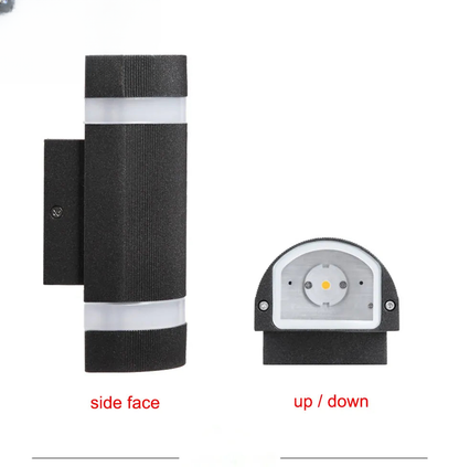 Verthara Premium Modern LED Outdoor Wall Light IP65 Dimmable 6W