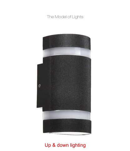 Verthara Premium Modern LED Outdoor Wall Light IP65 Dimmable 6W