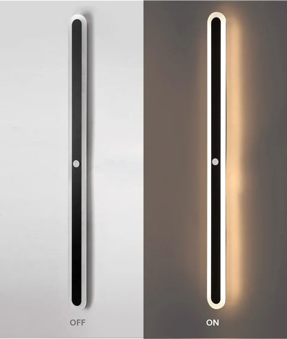 Verthara Premium Modern LED Outdoor Wall Light with Motion Sensor