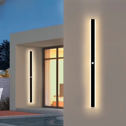 Verthara Premium Modern LED Outdoor Wall Light with Motion Sensor