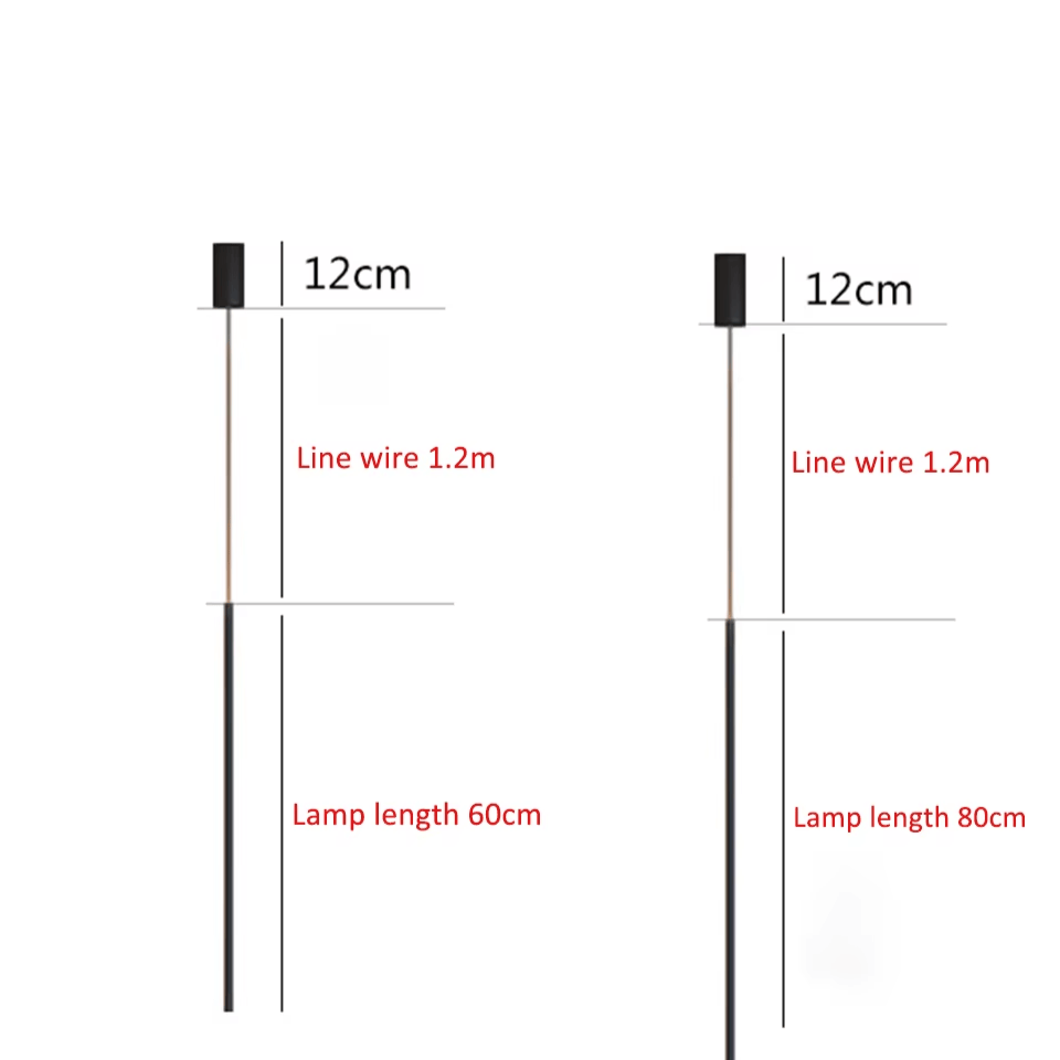 Verthara Premium Modern Linear LED Pendant Light Dimmable 3 Colours