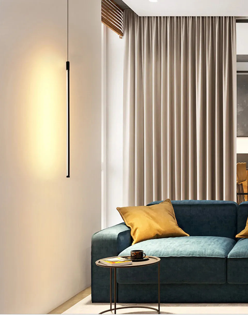Verthara Premium Modern Linear LED Pendant Light Dimmable 3 Colours