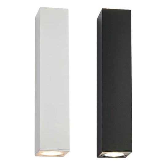 Verthara Premium Modern Outdoor Wall Lamp – IP67 Waterproof Aluminum Sconce Light for Garden and Porch – Exterior Wall Lights in Black and White