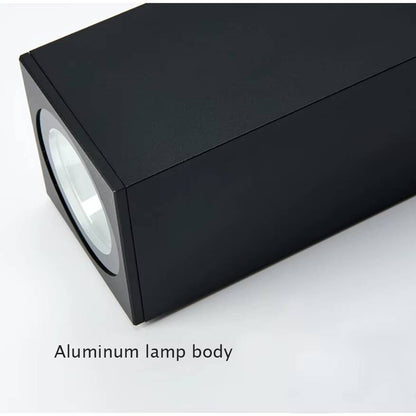 Verthara Premium Modern Outdoor Wall Lamp – IP67 Waterproof Aluminum Sconce Light for Garden and Porch – Exterior Wall Lights in Black and White