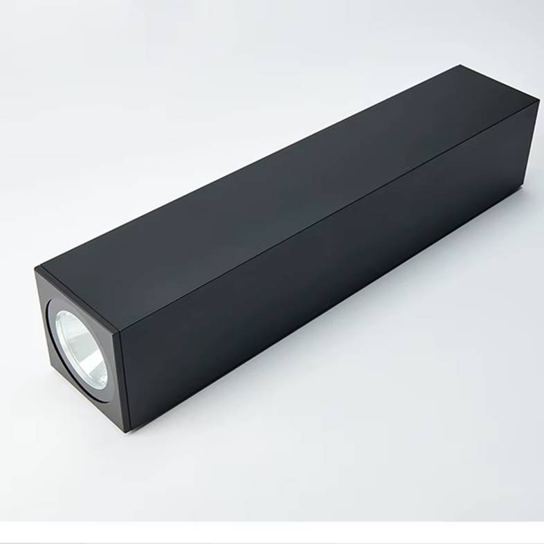 Verthara Premium Modern Outdoor Wall Lamp – IP67 Waterproof Aluminum Sconce Light for Garden and Porch – Exterior Wall Lights in Black and White Black / L30xW12cm  24w / Warm White 3000K