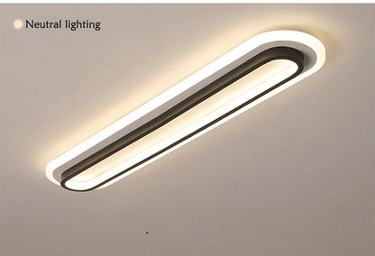 Verthara Premium Modern Slim LED Strip Ceiling Light Dimmable
