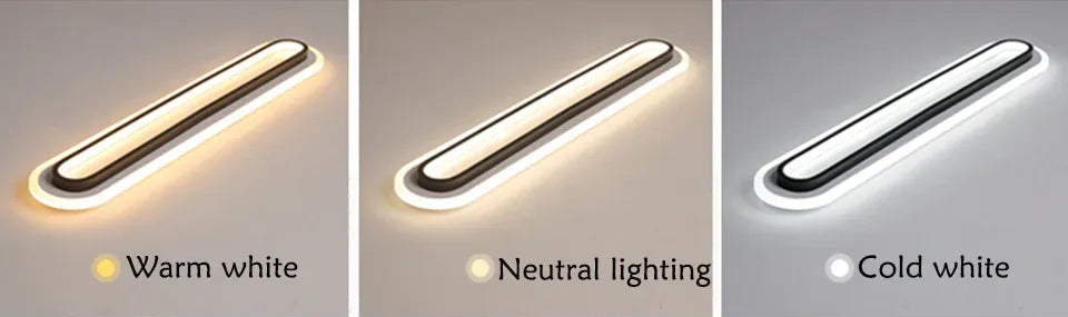 Verthara Premium Modern Slim LED Strip Ceiling Light Dimmable