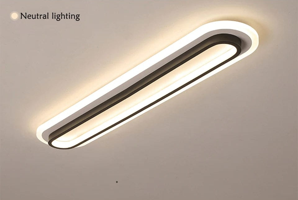Verthara Premium Modern Slim LED Strip Ceiling Light Dimmable