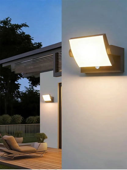 Verthara Premium Motion Sensor Outdoor LED Wall Light