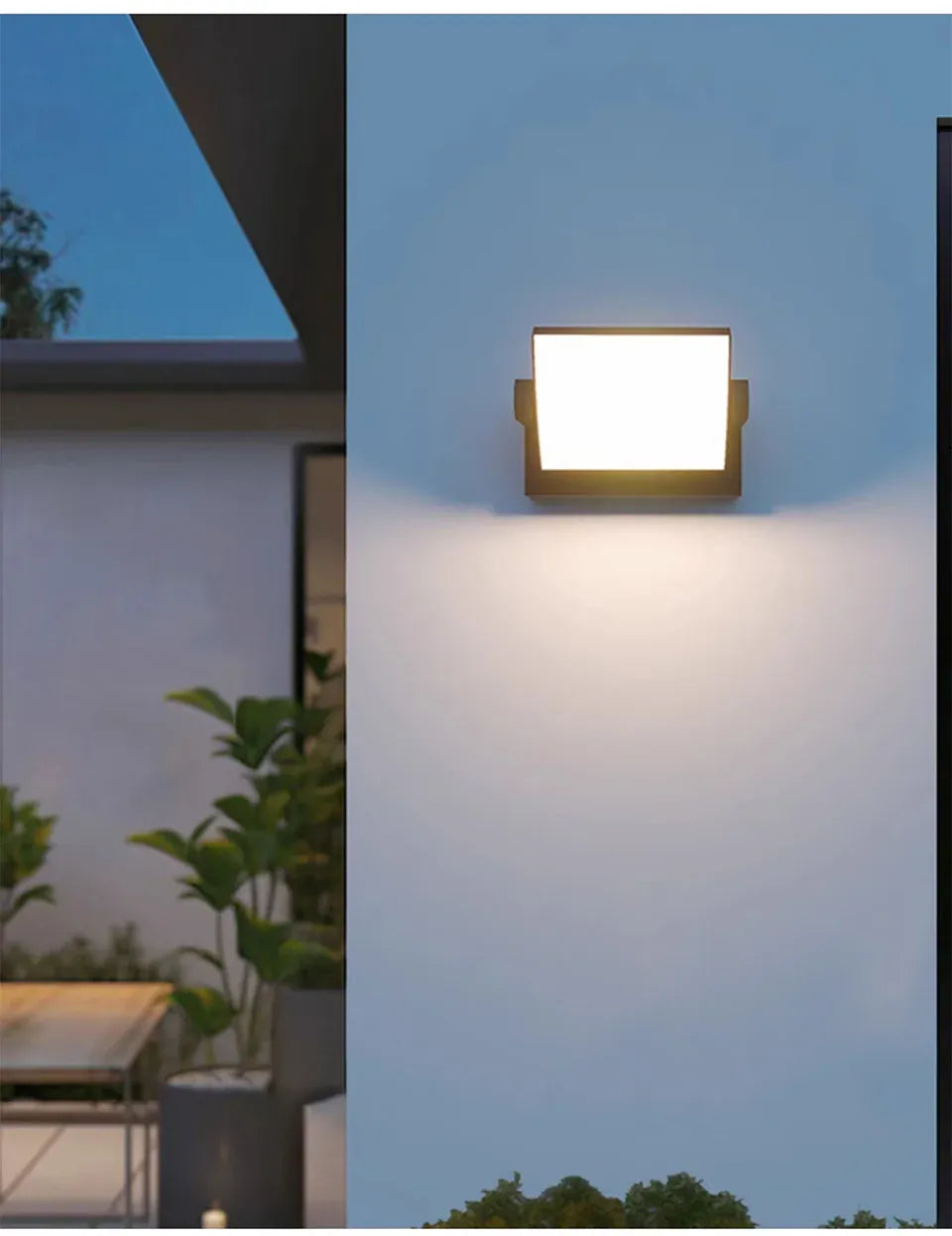 Verthara Premium Motion Sensor Outdoor LED Wall Light