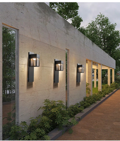 Verthara Premium Motion Sensor Outdoor LED Wall Sconce