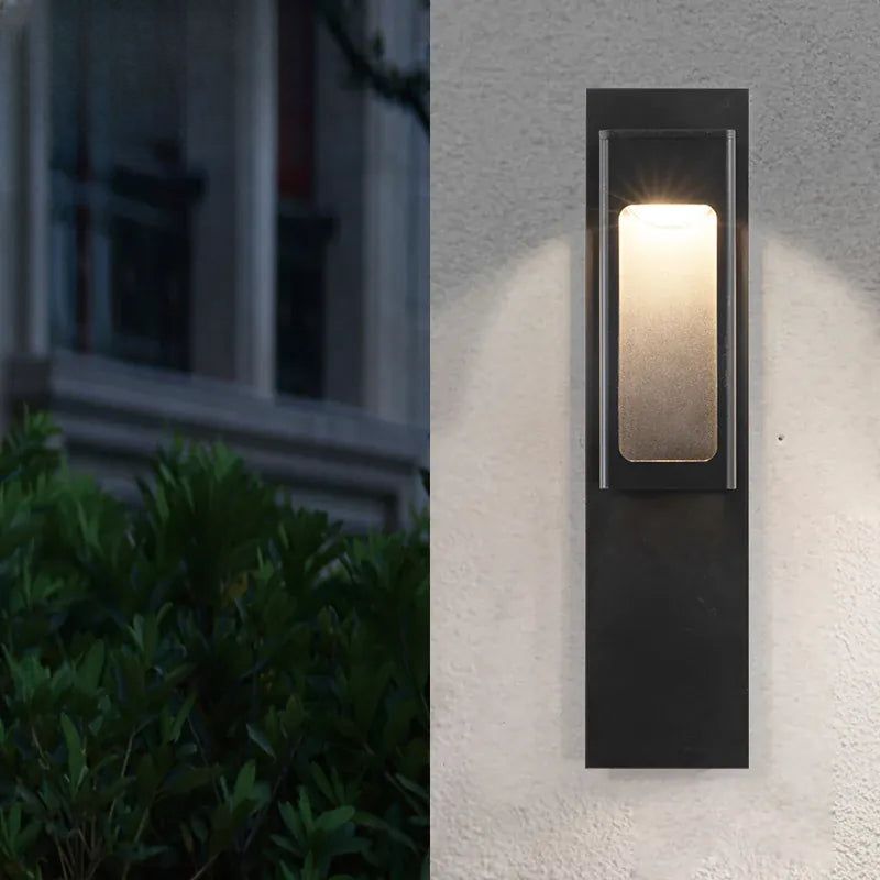 Verthara Premium Motion Sensor Outdoor LED Wall Sconce