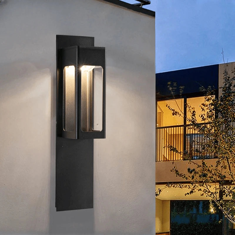 Verthara Premium Motion Sensor Outdoor LED Wall Sconce