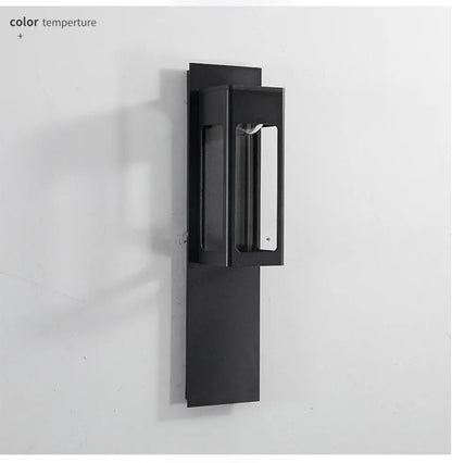 Verthara Premium Motion Sensor Outdoor LED Wall Sconce