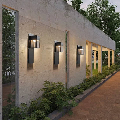 Verthara Premium Motion Sensor Outdoor LED Wall Sconce