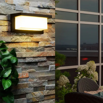 Verthara Premium Motion Sensor Outdoor Wall Light