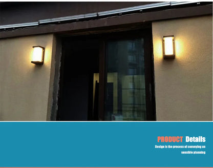Verthara Premium Motion Sensor Outdoor Wall Light