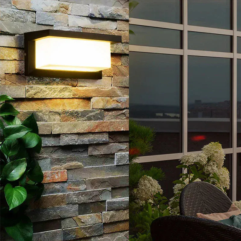Verthara Premium Motion Sensor Outdoor Wall Light