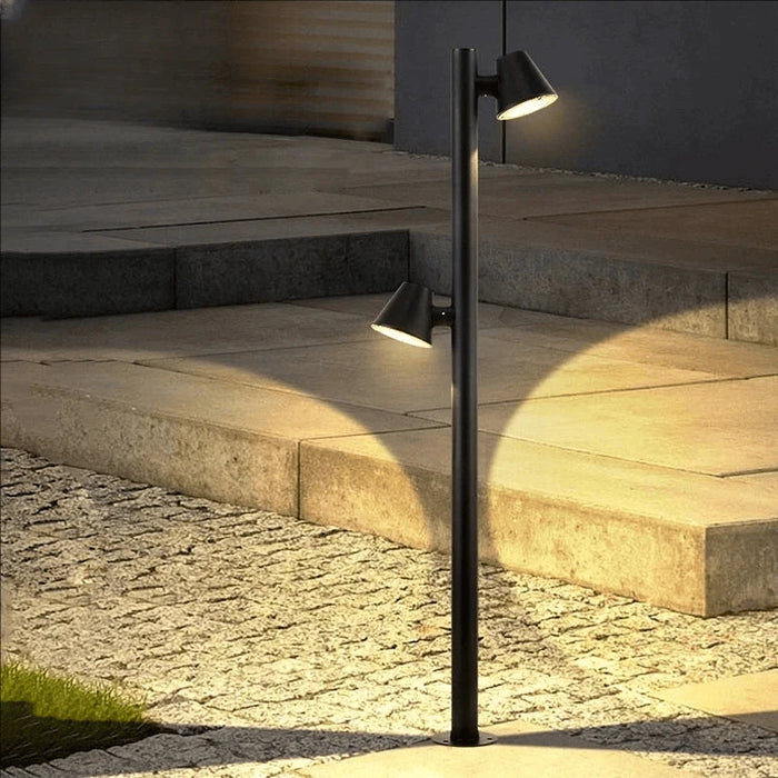 Verthara Premium Multi-Head Rotating Outdoor Garden Spotlight