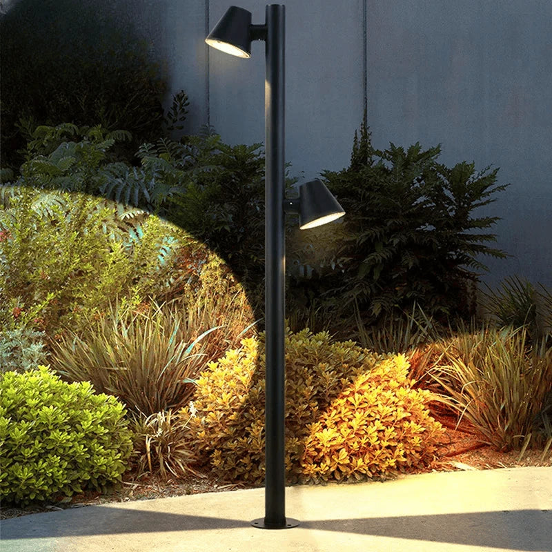 Verthara Premium Multi-Head Rotating Outdoor Garden Spotlight